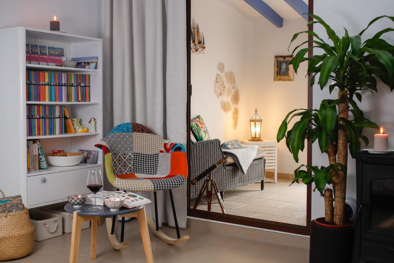 La Vila Feliz, Gemuetliche Private Duplex-Ferienwohnung Im Typischen Fischerhaus Mit Fantastischem Meerblick Villajoyosa Exterior foto